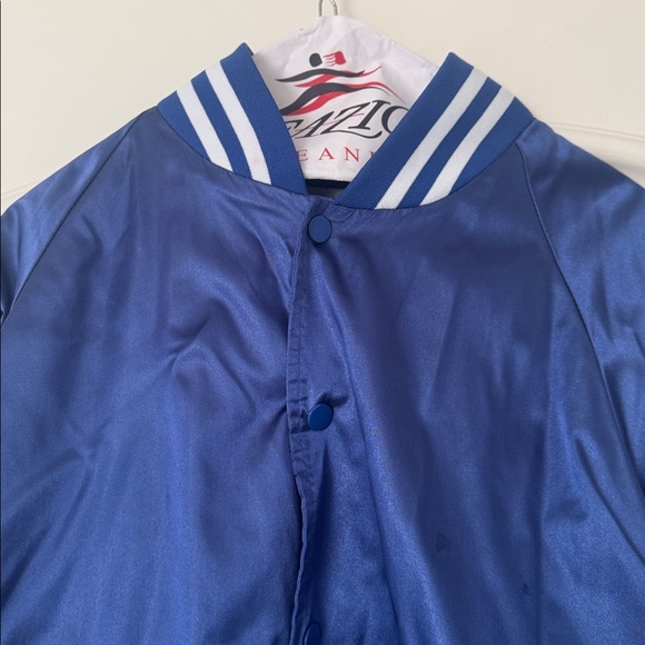 Augusta Sportswear Royal/White Satin Jacket - Size M - Picture 8 of 16